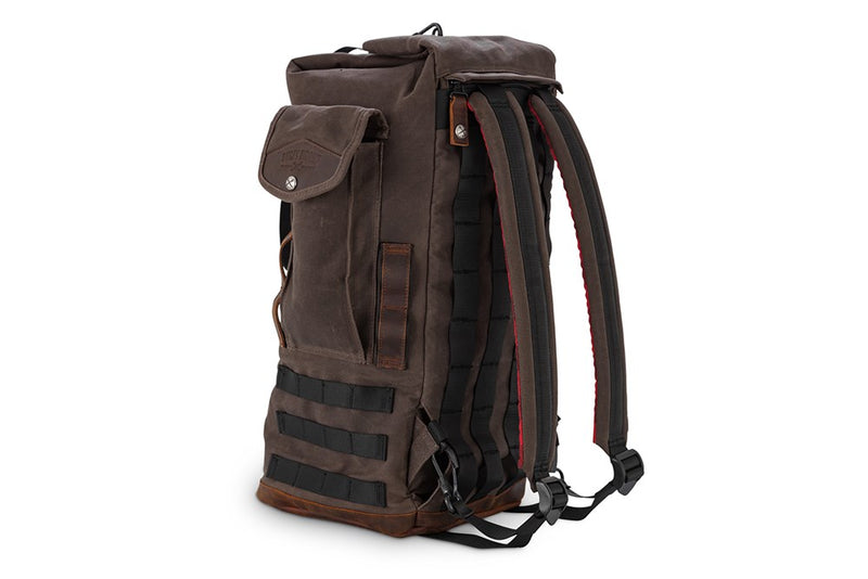 BURLY BRAND Sissy Bar Backpack - Dark Oak B15-1013D - PartsOutlet.com.au
