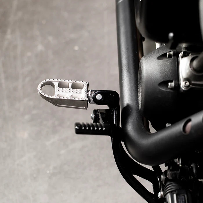 BILTWELL Mushman Step Footpegs - Polished - Softail '18+ - 7002-302-03 - PartsOutlet.com.au