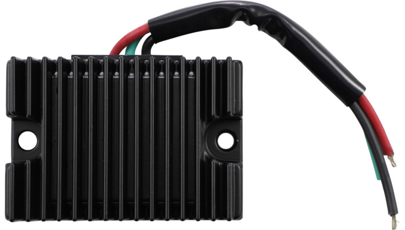 DRAG SPECIALTIES Regulator - XL '65-'77 - Black 12VBLK - PartsOutlet.com.au