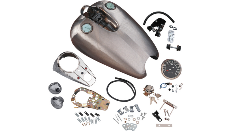 DRAG SPECIALTIES Extended Dash Tank Kit - Harley-Davidson 1982-1994 - 11603-BX46 - PartsOutlet.com.au