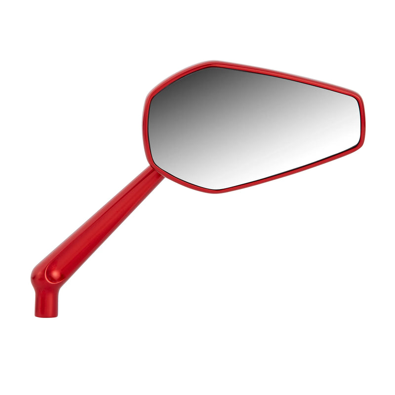 ARLEN NESS MINI STOCKER FORGED MIRRORS, RED - LEFT - 13-152 - PartsOutlet.com.au