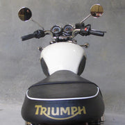 BILTWELL Handlebar - Mustache - Chrome - SLOTTED - 6013-1056 - PartsOutlet.com.au
