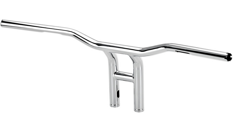 BILTWELL Handlebar - Tyson XL - Pullback - 10" - TBW - Chrome 6260-1055