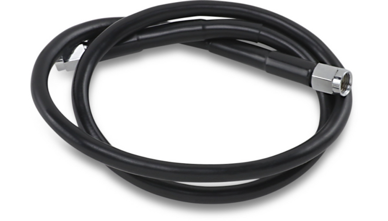 DRAG SPECIALTIES Universal Brake Line - Black - 30" - 830-BLK