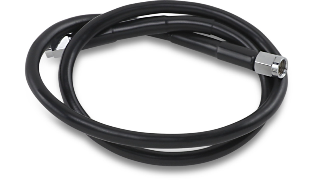 DRAG SPECIALTIES Universal Brake Line - Black - 30" 830-BLK