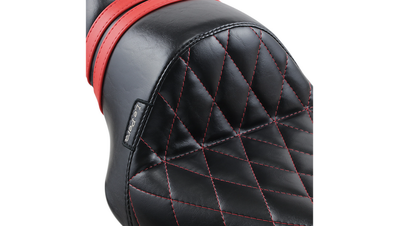 LE PERA Spoiler Seat - Diamond - Red LK-416DMRED - PartsOutlet.com.au
