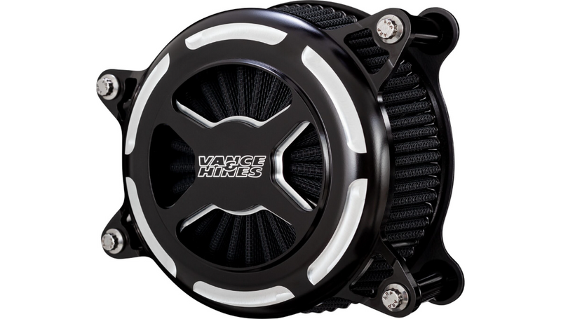VANCE & HINES VO2 X Air Intake - Black Contrast - Harley-Davidson 2017-2023 - 42345 - PartsOutlet.com.au