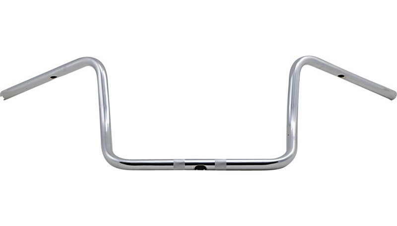 DRAG SPECIALTIES Handlebar - 1" Ape Hanger - 12" - Chrome - FL '08-'20 - 0601-5041
