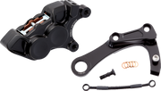 ARLEN NESS Rear 4-Piston Brake Caliper Kit M8 Softail, Black - '18-later Softail Models w/ M8 Engines - 02-329 - PartsOutlet.com.au
