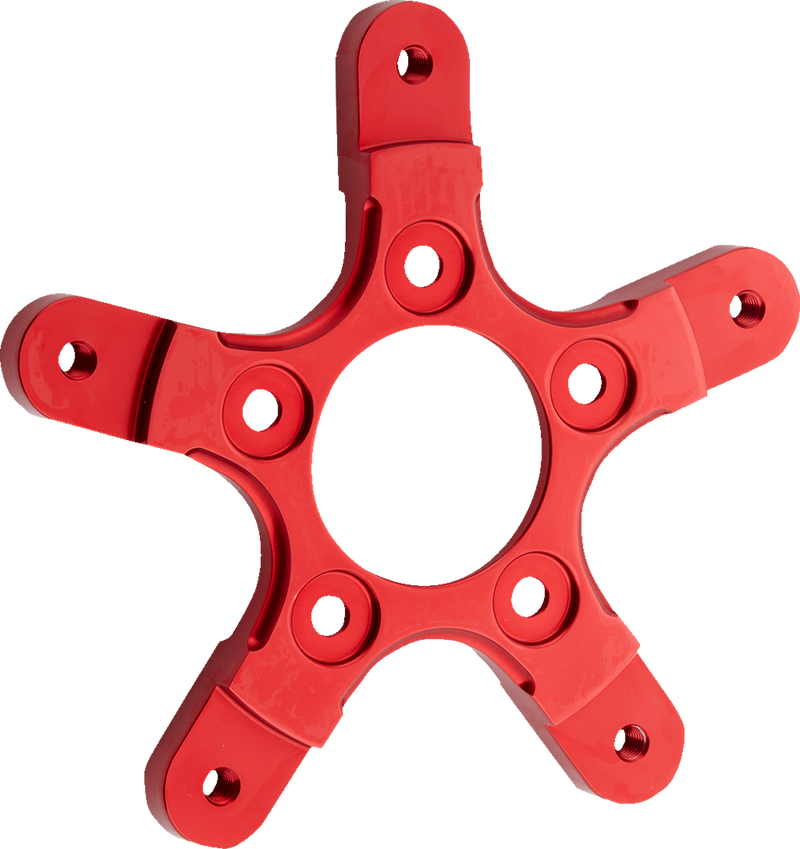 ARLEN NESS Rotor Mount - Ness Wheel - Red - Harley-Davidson '14-'20 - 33-106 - PartsOutlet.com.au