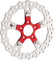 ARLEN NESS Rotor Mount - Ness Wheel - Red - Harley-Davidson '14-'20 - 33-106 - PartsOutlet.com.au