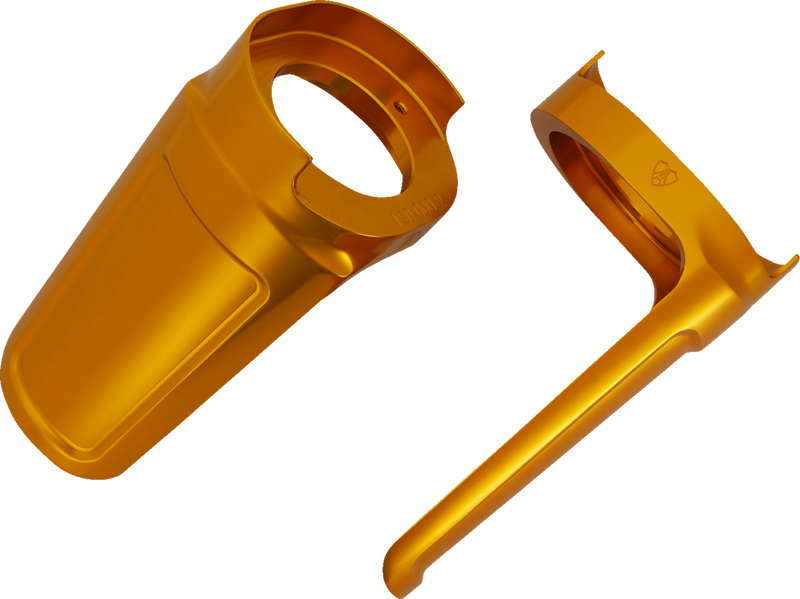ARLEN NESS Method Bagger Fork Guards, Gold - 14-up FLT Touring Models FLHT / FLHX / FLTRX - 120-020 - PartsOutlet.com.au