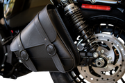 WILLIE & MAX LUGGAGE Blackjack Swingarm Bag - Dual Shock - Black 59778-05