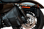 WILLIE & MAX LUGGAGE Blackjack Swingarm Bag - Dual Shock - Black 59778-05