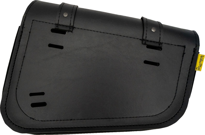 WILLIE & MAX LUGGAGE Blackjack Swingarm Bag - Black - Triangulated - Left 59919-00