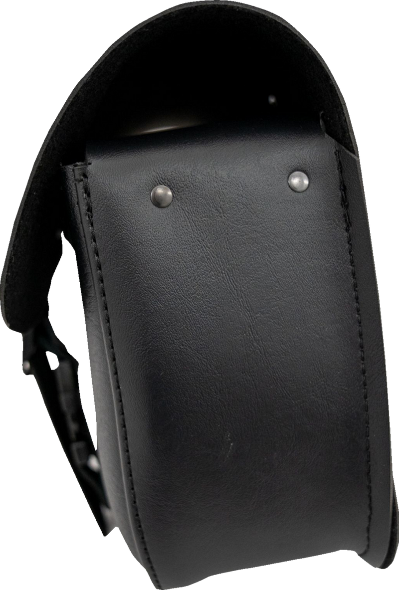 WILLIE & MAX LUGGAGE Blackjack Swingarm Bag - Black - Triangulated - Left 59919-00