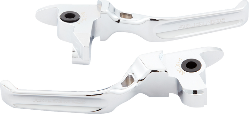 ARLEN NESS Lever Set - Method - Chrome - '15-'17 Softail - 530-021 - PartsOutlet.com.au