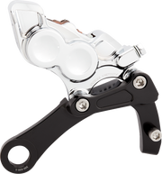 ARLEN NESS Rear 4-Piston Brake Caliper Kit M8 Softail, Chrome - '18-later Softail Models w/ M8 Engines - 02-327 - PartsOutlet.com.au