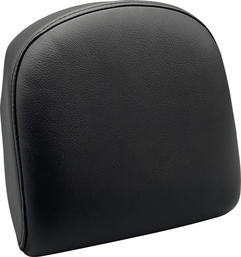 LE PERA Sissy Bar Pad - Small - Smooth - Dull Black - '08-'23 FL - L-SBP03S-DULL - PartsOutlet.com.au