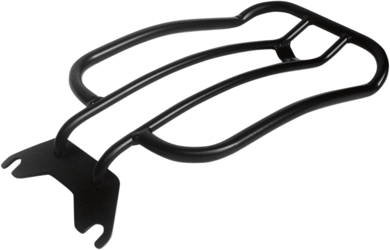 MOTHERWELL Luggage Rack - Matte Black - Softail MWL-175-09-MB