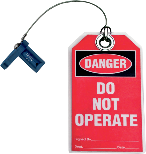 JIMS Flywheel Lock with Tag - Mighty Bite - Blue - Twin Cam 753 - PartsOutlet.com.au