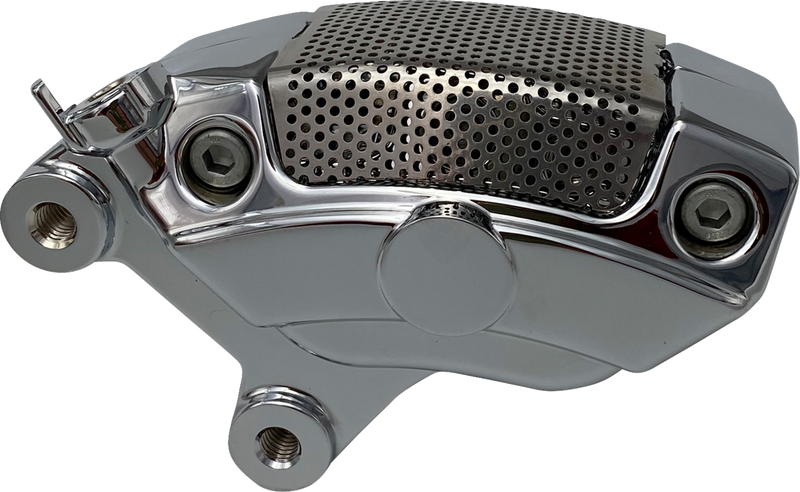 DRAG SPECIALTIES Caliper - Front Left - Chrome - '08-'23 Tour B16-0730 - PartsOutlet.com.au