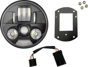 CUSTOM DYNAMICS ProBEAM? Headlight Kit - 5-3/4" - Black - FXLRST/FXRST PB-LRST-B