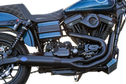 S&S CYCLE 2-into-1 Qualifier Exhaust System - Guardian Black - '06-'07 FXD - 550-1098 - PartsOutlet.com.au