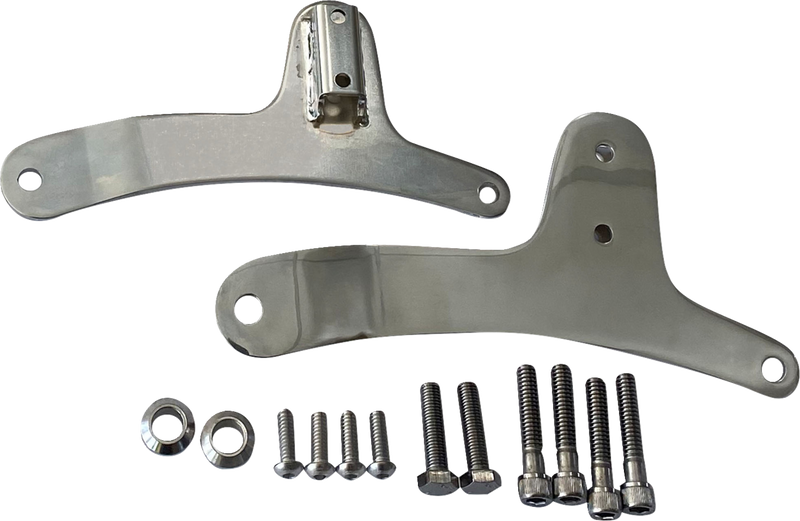 DRAG SPECIALTIES Side Plates - Chrome X08-0000C - PartsOutlet.com.au