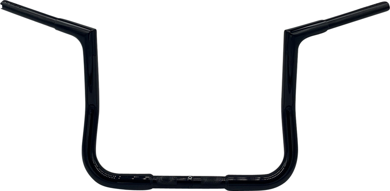 FAT BAGGERS INC. 1-1/4" EZ Install Flat Top Handlebar - 12" - Black 745012-B