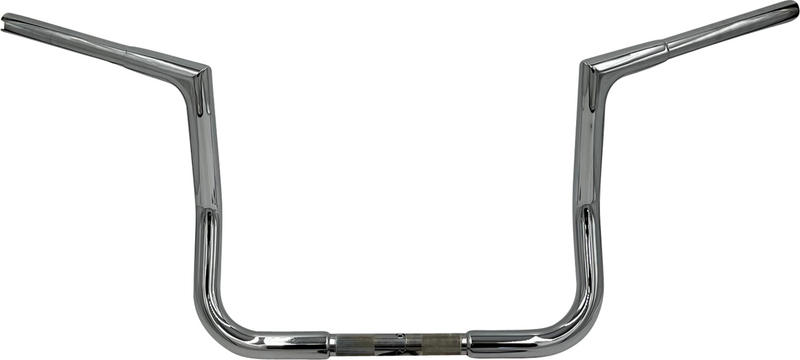 FAT BAGGERS INC. 1-1/4" EZ Install Flat Top Handlebar - 12" - Chrome 745012