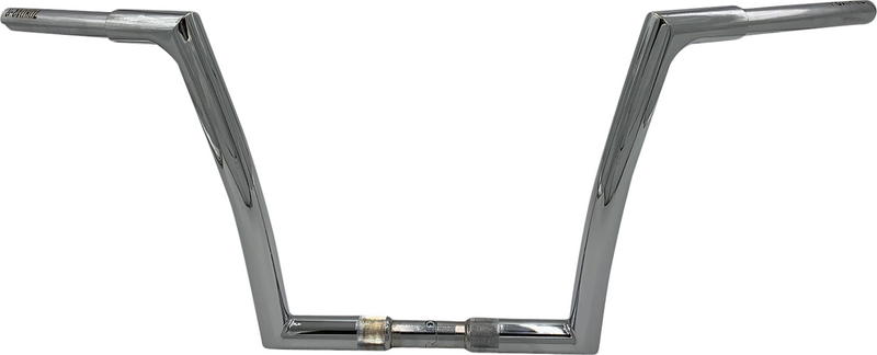 FAT BAGGERS INC. 1-1/4" EZ Install Flat Top Handlebar - 12" - Chrome 748012