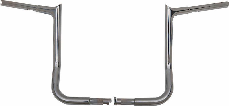 FAT BAGGERS INC. 1-1/4" EZ Install Pointed Top Handlebar - 14" - Chrome 945014