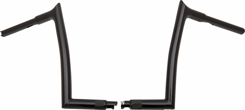 FAT BAGGERS INC. 1-1/4" EZ Install Pointed Top Handlebar - 12" - Black 948012-B