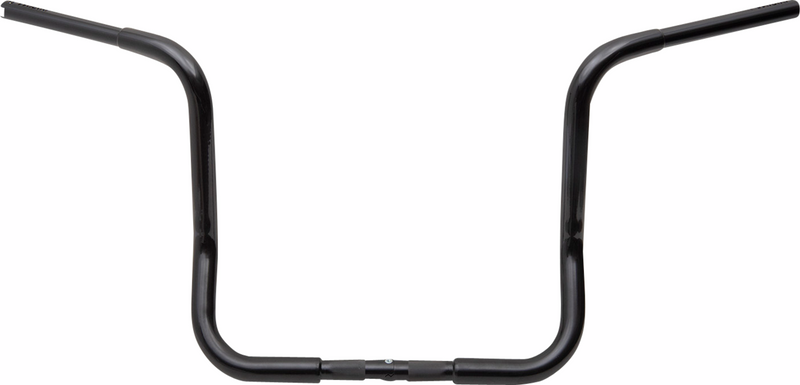 FAT BAGGERS INC. 1-1/4" EZ Install Round Top Handlebar - 14" - Black 943014-B