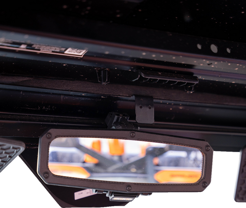 MOOSE UTILITY Mirror - Rear View w/LED Dome Light - UTV UTVMIRCTR-LED-1