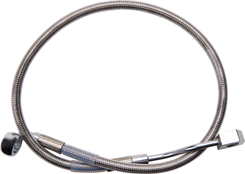DRAG SPECIALTIES Brake Line - Rear - ABS - Stainless Steel - '18-'22 Softail - 618603 - PartsOutlet.com.au
