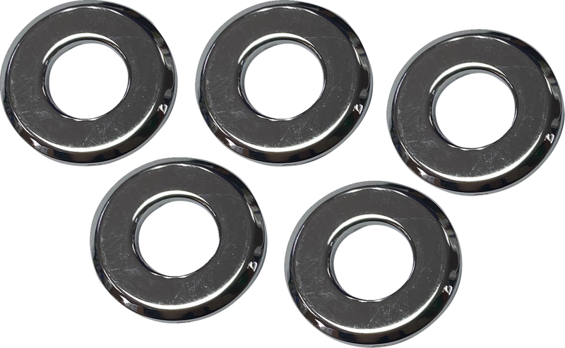 DRAG SPECIALTIES Axle Washer - Front - Chrome - 16-0315-HWW