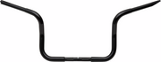 FAT BAGGERS INC. 1-1/4" EZ Install Round Top Handlebar - 8" - Black 903008-B