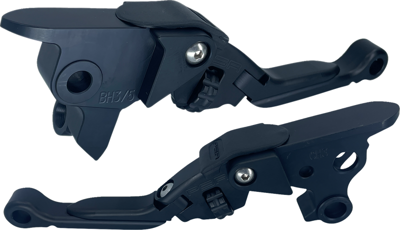 PSR Anthem Pro Adjustable Lever Set for Harley Models - Black 12-03652-22