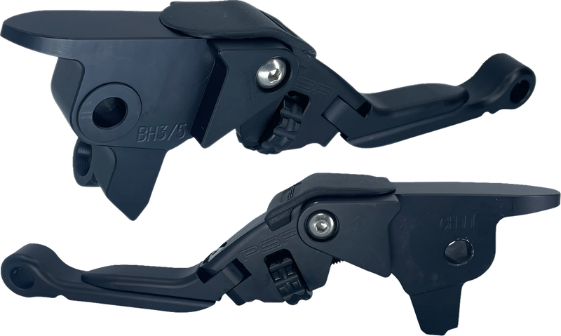 PSR Anthem Pro Adjustable Lever Set for Harley Models - Black 12-03661-22