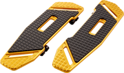 ARLEN NESS SpeedLiner Floorboards - Driver - Gold - 99-UP FLT TOURING MODELS (BAGGER) - 410-035 - PartsOutlet.com.au