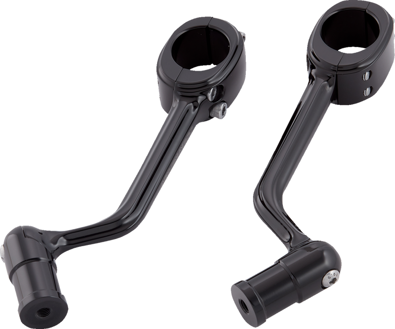 ARLEN NESS Forged Highway Peg Mounts - Black 400-043 - PartsOutlet.com.au