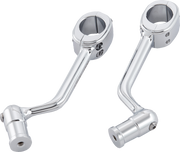 ARLEN NESS Forged Highway Peg Mounts - Chrome 400-044 - PartsOutlet.com.au