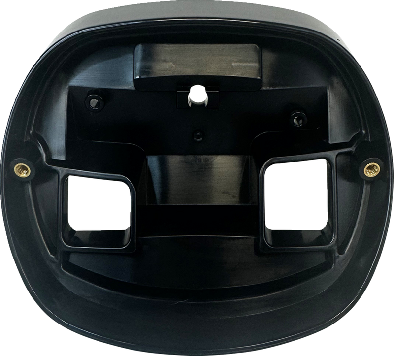 CUSTOM DYNAMICS Taillight Baseplate - Gloss Black - Softail TL-BASE-18ST-B