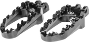 GILLES TOOLING Pro-X Enduro Foot Pegs - Black - Pan America RGK-121-UF34-SET-B
