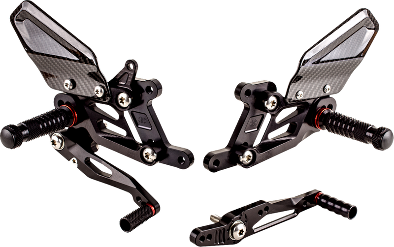 GILLES TOOLING FXR Rearset - Black - BMW FXR-BM04-B
