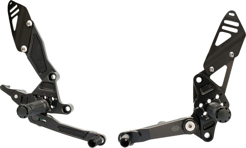 GILLES TOOLING FXR Foot Rest - Black FXR-Y03-B