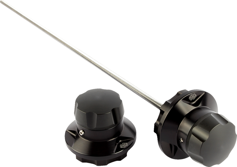 GILLES TOOLING Rear Axle Protector - Black - Yamaha GTA-R-Y02-B