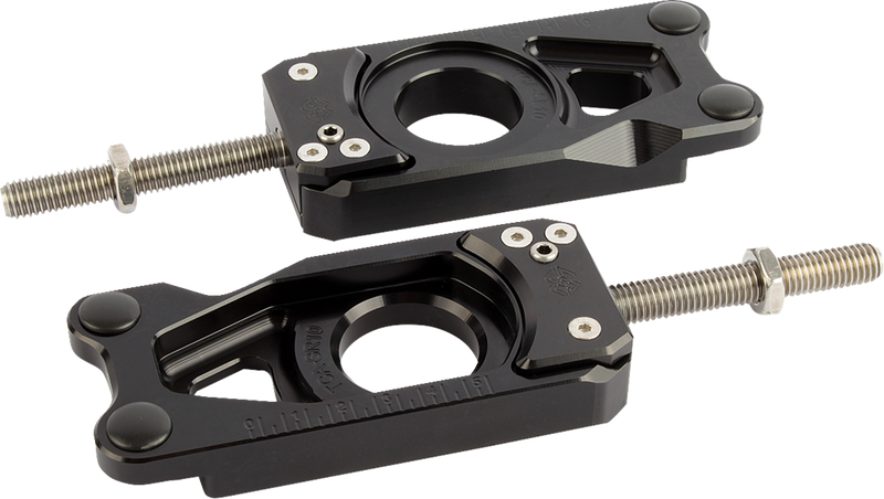 GILLES TOOLING TCA Chain Adjuster - Black - Yamaha TCA-RN22-B